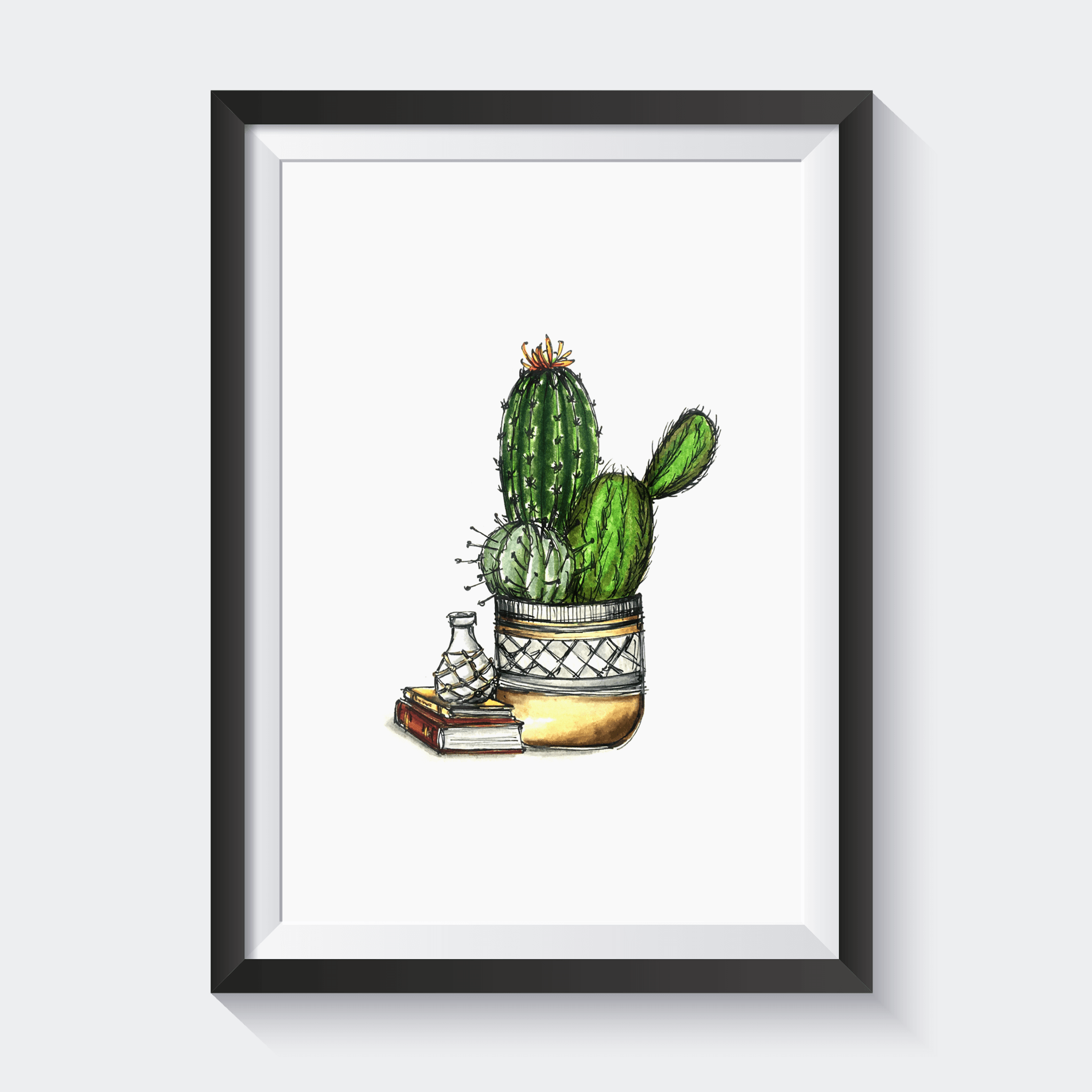 Affiche Cactus - Fetes Grenadine