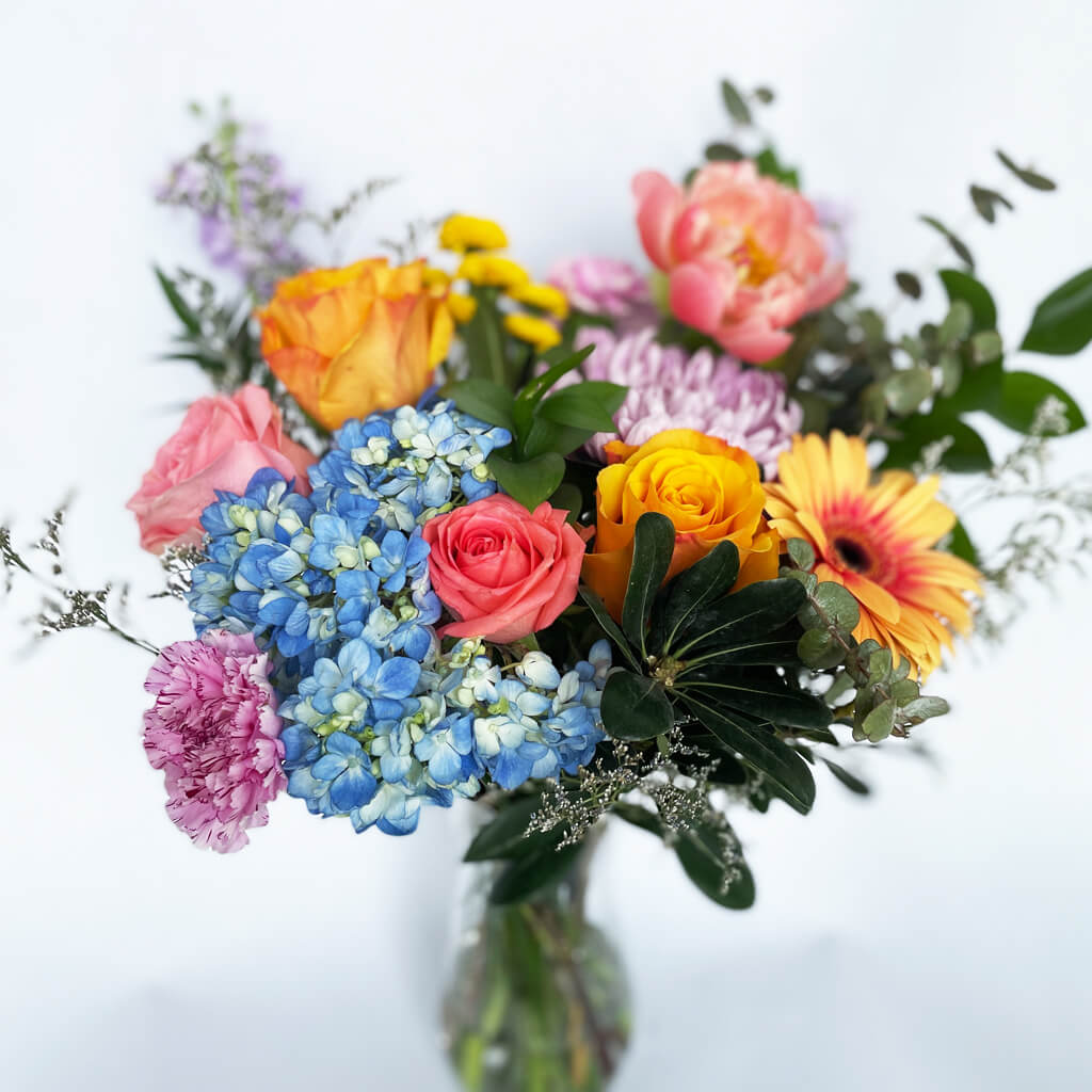 Bouquet de fleurs - Mélange coloré
