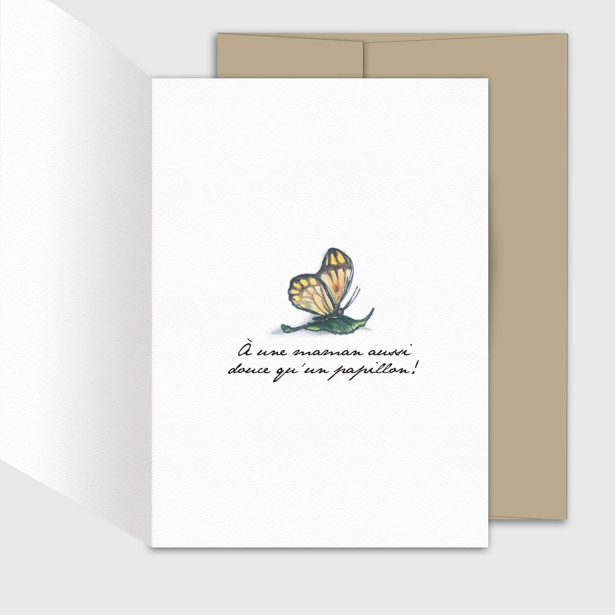 Carte de souhait Fête des mères - Papillons - Fetes Grenadine